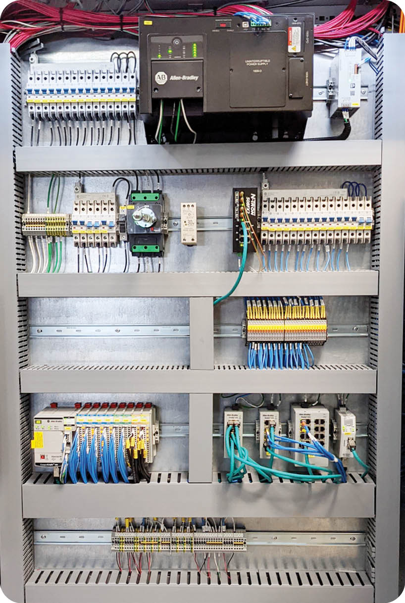 Pureflow control panel opened