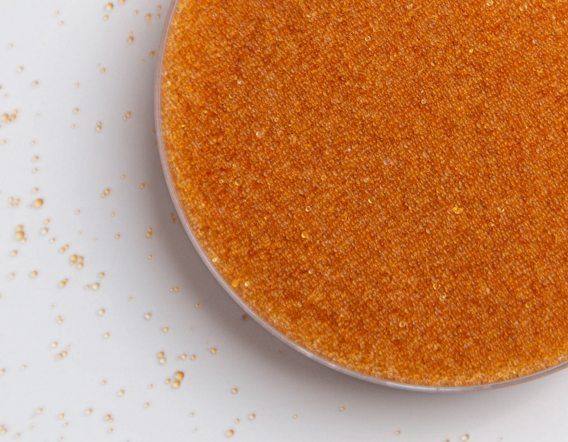 IX ion exchange resin sample