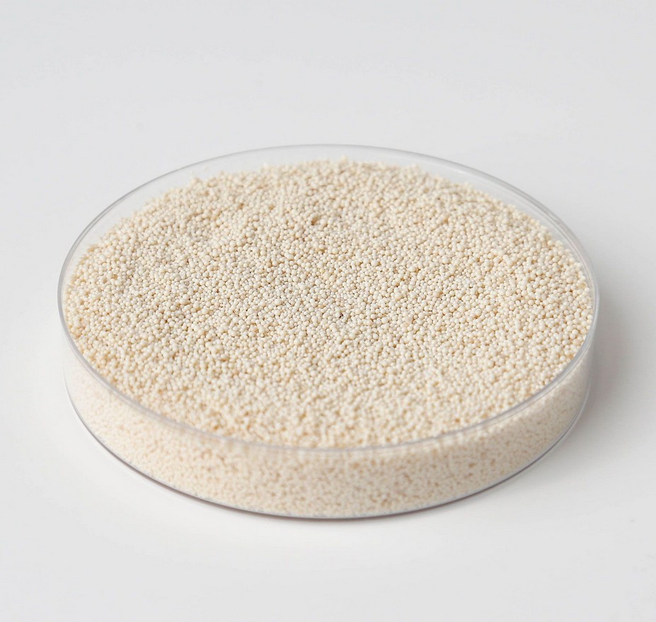 sample of ion exchange resin for the removal of nitrate